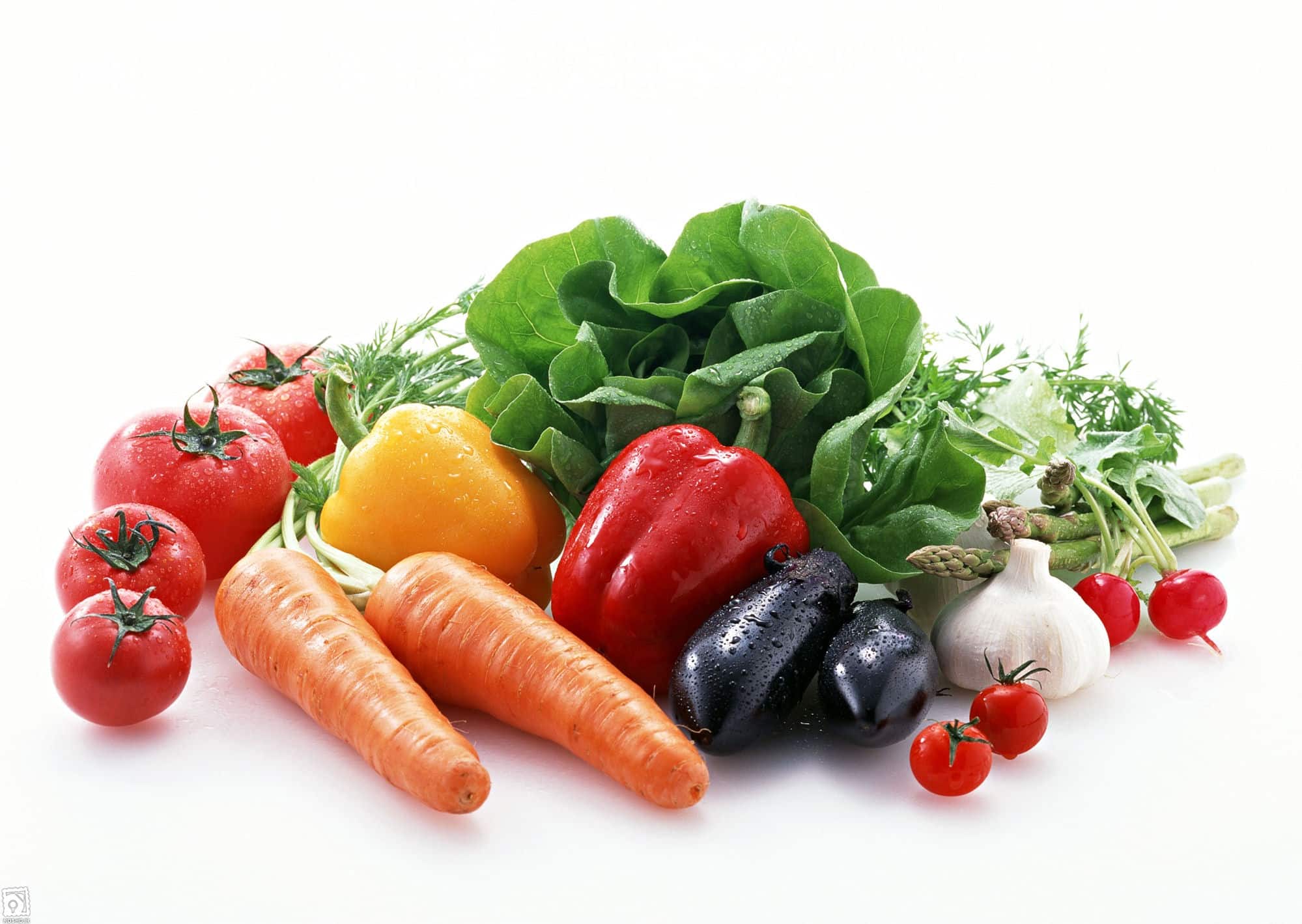 سبزیجات به زبان انگلیسی