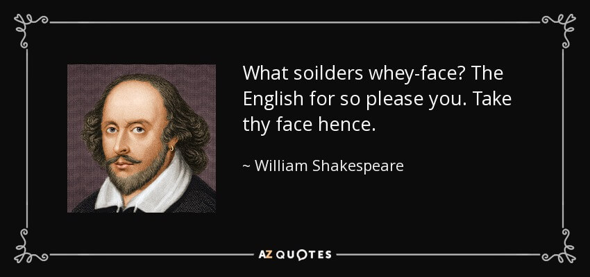 کمک های ویلیام شکسپیر به زبان انگلیسی