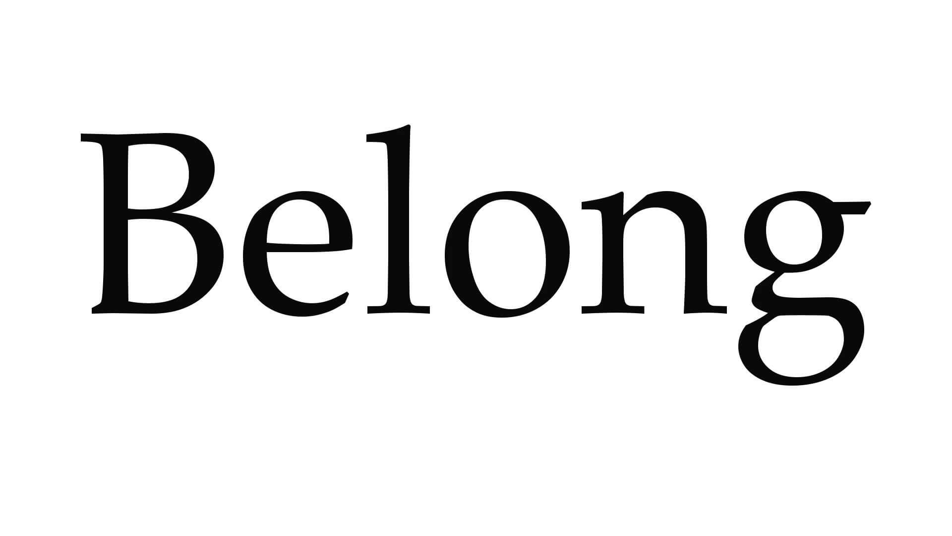 تفاوت سه کلمه ی Belong in , Belong with , Belong to در زبان انگلیسی